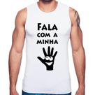 Regata Fala Com a Minha Mão - Foca na Moda Regata Fala Com a Minha Mão - Foca na Moda