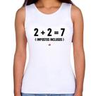 Regata Feminina 2 + 2 = 7 (Impostos Inclusos) - Foca na Moda