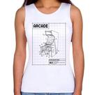 Regata Feminina Arcade Fliperama Projeto - Foca na Moda