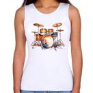 Regata Feminina Bateria Watercolor - Foca na Moda