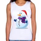Regata Feminina Boneco de neve - Foca na Moda Regata Feminina Boneco de neve - Foca na Moda