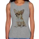 Regata Feminina Cachorro Chihuahua - Foca na Moda Regata Feminina Cachorro Chihuahua - Foca na Moda