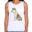 Regata Feminina Cachorro Shiba Inu - Foca na Moda Regata Feminina Cachorro Shiba Inu - Foca na Moda