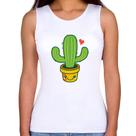 Regata Feminina Cacto Coração - Foca na Moda