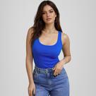 Regata Feminina Canelada Blusinha Basica Lisa Moda e Conforto