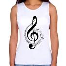 Regata Feminina Clave de Sol - Foca na Moda