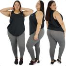 Regata Feminina Dry Fit Plus Size Fitness Academia Regata Feminina Dry Fit Plus Size Fitness Academia