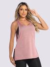 Regata Feminina Dry Fit Regatão Tapa Bumbum Academia Fitness Treino Esporte Atividade Física Corrida
