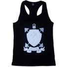 Regata feminina fitness Goz Spirit model Shield preta