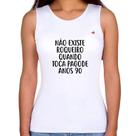 Regata Feminina Não existe roqueiro quando toca pagode anos 90 - Foca na Moda