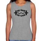 Regata Feminina No Pain No Gain - Foca na Moda