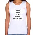 Regata Feminina OH NO! - Foca na Moda