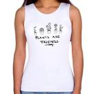 Regata Feminina Plants are Friends - Foca na Moda Regata Feminina Plants are Friends - Foca na Moda