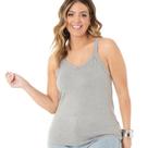 Regata Feminina Plus Size Livia de Viscolycra 1123-C1