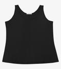 Regata Feminina Plus Size Secret Glam Preto Regata Feminina Plus Size Secret Glam Preto