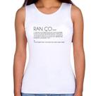 Regata Feminina Ranço: Definição - Foca na Moda Regata Feminina Ranço: Definição - Foca na Moda