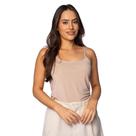 Regata Feminina Sea Surf com Alças Finas Bege Claro Regata Feminina Sea Surf com Alças Finas Bege Claro