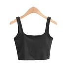 Regata Feminina Sexy Sem Mangas - Decote Quadrado - Verão - 6 Cores