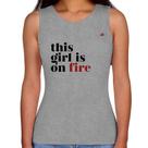 Regata Feminina This girl is on fire - Foca na Moda