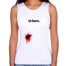 Regata Feminina tô bem - Foca na Moda