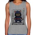 Regata Feminina You cat see my ninja moves - Foca na Moda