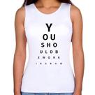 Regata Feminina You should be working now - Foca na Moda