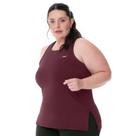 Regata Fitness Plus Alongada com Fenda Bordeaux Zee Rucci Regata Fitness Plus Alongada com Fenda Bordeaux Zee Rucci
