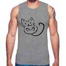 Regata Gatinho Traços - Foca na Moda