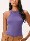 Regata Halter Neck Hering 4AP7 Feminina Canelada Algodão T. P/XG