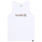 Regata Hurley O&O Floral SM26 Masculina Branco