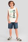 Regata infantil menino de skate em gel Brandili