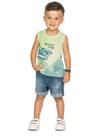 Regata Infantil Menino Verão Skate - Rei Rex