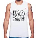 Regata It's wine o'clock somewhere - Foca na Moda Regata It's wine o'clock somewhere - Foca na Moda
