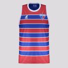 Regata Leão 1918 Fortaleza Stripe Vermelha Regata Leão 1918 Fortaleza Stripe Vermelha
