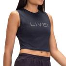Regata Live! Cropped Comfort - Feminino - Onyx - M