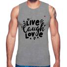 Regata Live Laugh Love - Foca na Moda