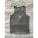 Regata Machão Long Line blackskull cinza