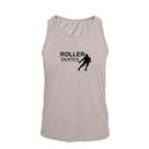 Regata Masculina Algodão Roller Skates Estampada Verão