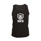 Regata Masculina Algodão Sk8 Estampada Verão Moderna