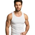 Regata Masculina Americana Slim Fit Canelada Academia Treino Confortável Dia a Dia