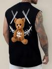 Regata Masculina Basica Urso Trap X Academia Treino Lazer 7