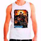 Regata Masculina Branca Metal Gear Solid Jogos Games