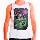 Regata Masculina Branca Rick and Morty 21 Regata Masculina Branca Rick and Morty 21