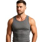 Regata Masculina Canelada Slim Fit Modelo Americano