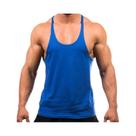 Regata Masculina De Algodão Sem Mangas Para Fitness, Musculação, Treino E Corrida - Nova Marca 2025