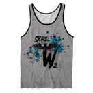 Regata Masculina Fit Academia W2 Praia Camiseta Premium