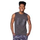 Regata Masculina Gangster Estampa Degradê Cinza Regata Masculina Gangster Estampa Degradê Cinza