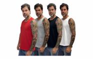 Regata Masculina KIT 4 Peças