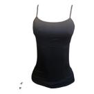 Regata Modeladora Flor de Lis Justa Conforto e Sustentação - Preto - M