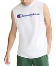 Regata Muscle Champion Clássica com Estampa Script Branca XXL